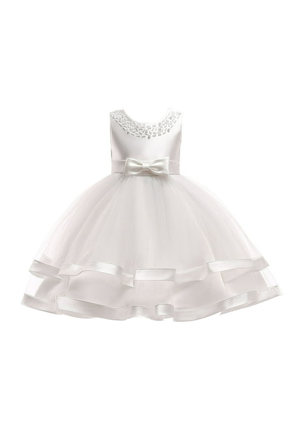 Tea Party Dresses for Girls for Occasions Wedding Party and Pageant formal Attire Cute Summer Party Princess Sundress