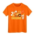 thumbnail image 1 of LRen Toddler Boy Shirts Boy Graphic Print Crewneck Short Sleeve Tee Kid Boy Summer T Shirts Comfort Toddler Boy Summer Clothes, 1 of 4