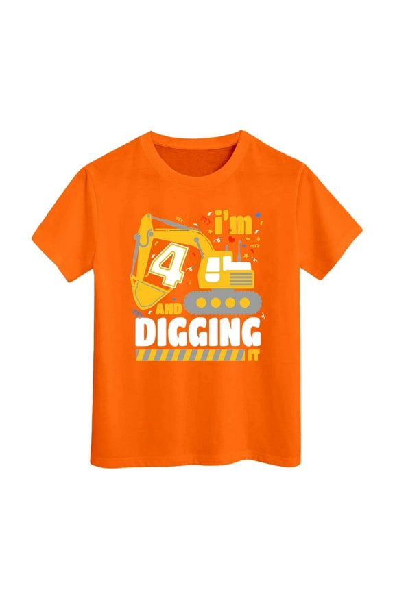 Toddler Shirts Boys 6t Boy Space Astronaut Print Crew Neck Short Sleeve Tops Kid Boy Summer Tee Casual Daily Little Boys Casual Clothes