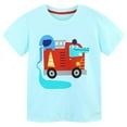 thumbnail image 1 of LRen Toddler Tshirts Boys 2t Boys Space Astronaut Print Round Neck Short Sleeve Graphic T Shirts Kids Summer Shirts Summer Casual Summer Casual Tops Blouse Tee, 1 of 6