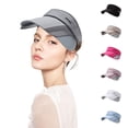 thumbnail image 1 of LRen Versatile Summer Sun Hat for Outdoor Sports and Casual Cycling with Adjustable Retractable Brim Design Grey, 1 of 6