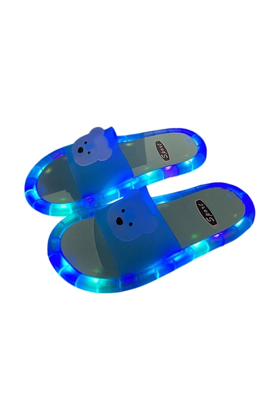 Women's Light Up Slippers for Indoor Slippers,Fun Motion Sensor Cartoon Eyes Glowing Womens LED Light Up Slippers Comfortable Non- Sole