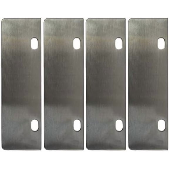 LRui Stainless Steel Grill Scraper 6" Replacement Blade Pack of 4 Heavy Duty Outdoor BBQ Grill Cleaning Tools & Accessories