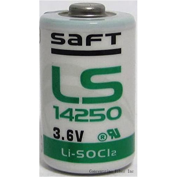 Saft LS-14250 1/2 AA 3.6V Lithium (Non Rechargeable) (100)