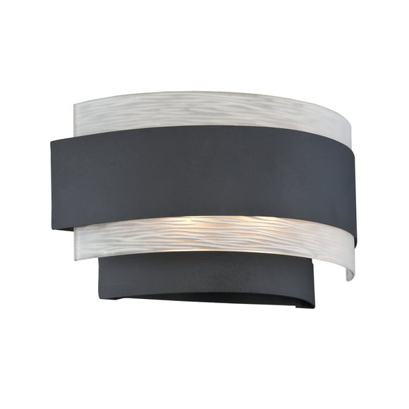 LS-16836-Lite Source-Gaetano-Two Light Wall Sconce-9.75 Inches Wide by 5 Inches High