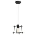 thumbnail image 1 of Lite Source Ls-19534 Kansas 6" Wide Mini Pendant - Black, 1 of 3