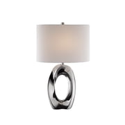 LS-23184-Lite Source-Clover-One Light Table Lamp-16 Inches Wide by 26.5 Inches High