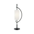 thumbnail image 1 of LS-23505BLK/WHT-Lite Source-Renessa - 1 Light Table Lamp-31.5 Inches Tall and 8 Inches Wide, 1 of 5