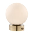 thumbnail image 1 of LS-23771GOLD/FR-Lite Source-Reon - 1 Light Table Lamp-8.5 Inches Tall and 7 Inches Wide-Gold Finish, 1 of 5