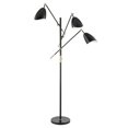 thumbnail image 1 of LS-83651AB/BLK-Lite Source-Tanko - 1 Light Floor Lamp-63 Inches Tall and 44 Inches Wide-Antique Brass/Black Finish, 1 of 4