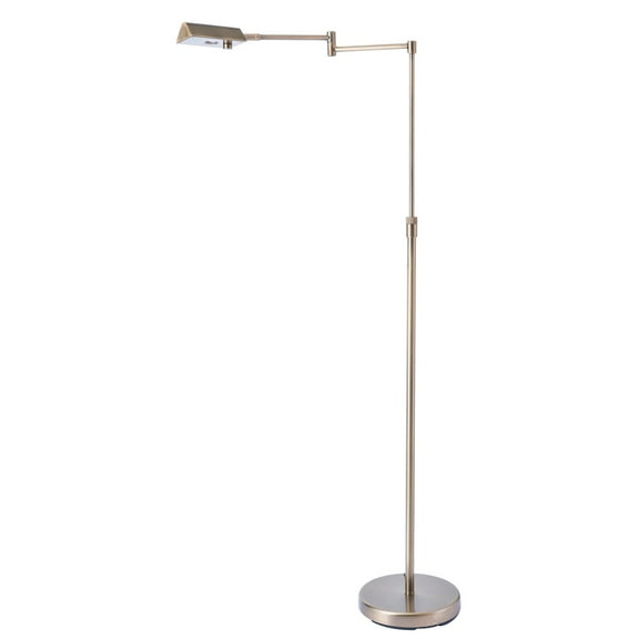 LS-960LED/AB-Lite Source-Pharma - 10W 1 LED Floor Lamp-55 Inches Tall and 10 Inches Wide-Antique Brass Finish