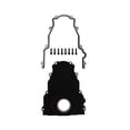 thumbnail image 1 of 1-Piece Aluminum Timing Cover with Crank Seal and Gasket for GM LS - Black, 1 of 3