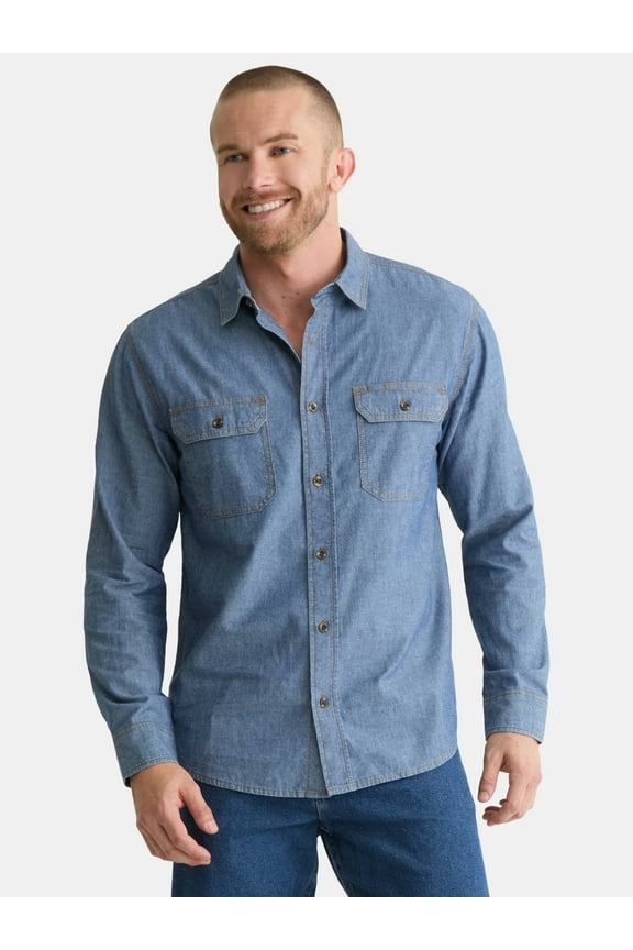 LS CHAMBRAY SHIRT
