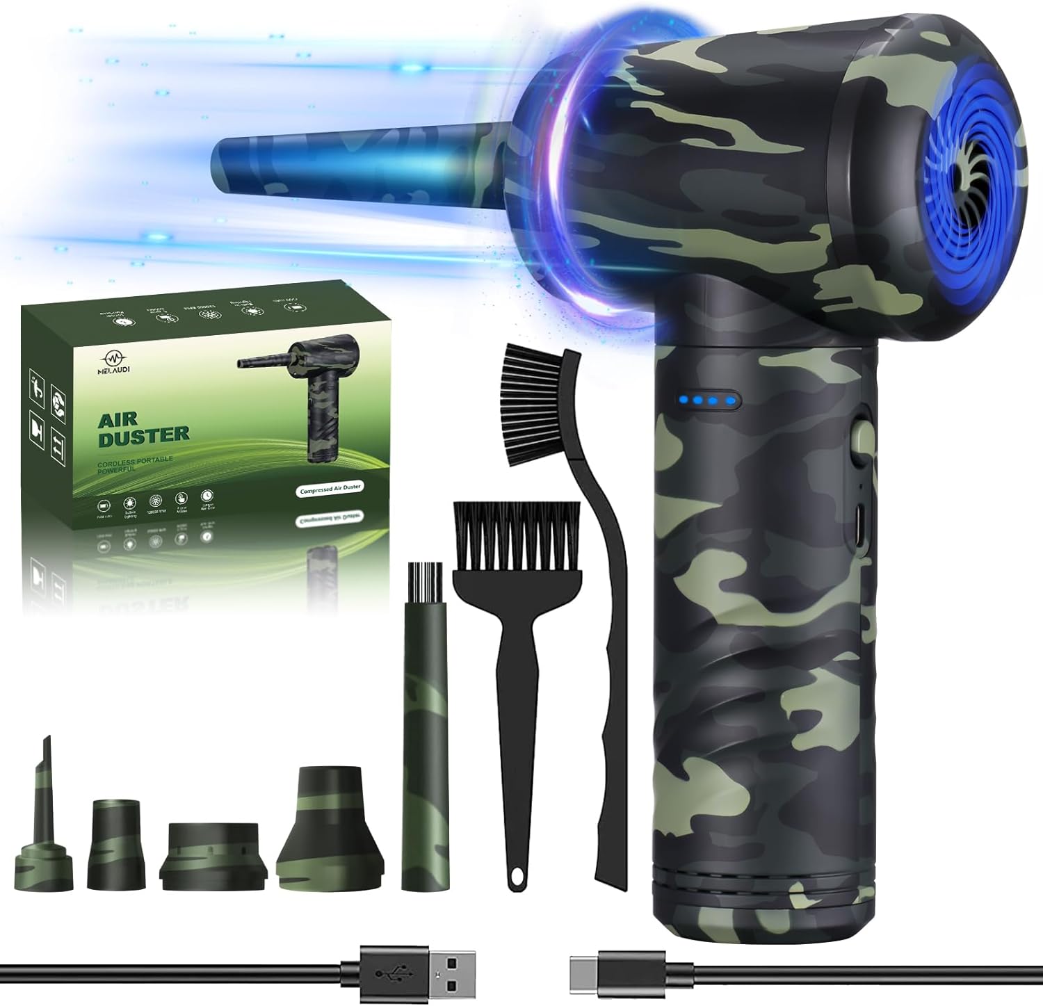 LS Compressed Air Duster, Keyboard Cleaner100000RPM NewUpgraded