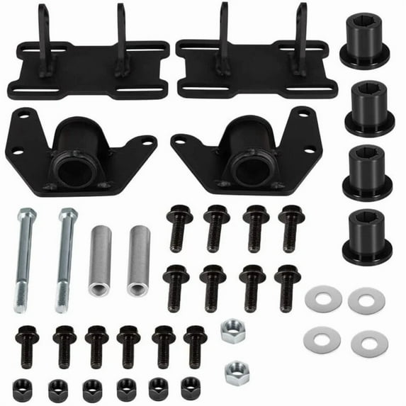 LS Conversion Engine Swap Mounts Adjustable with Hardware For GM Body 1978-1988