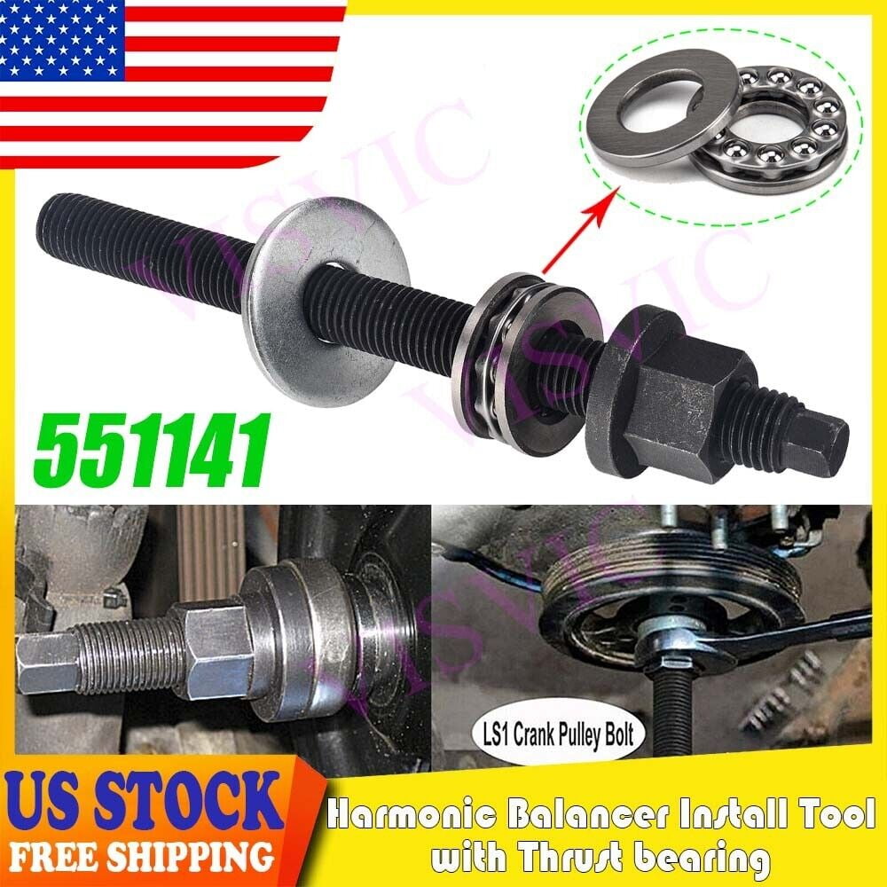 LS Crankshaft Pulley Installer Harmonic Balancer Tool For LS1 LS2 LS3