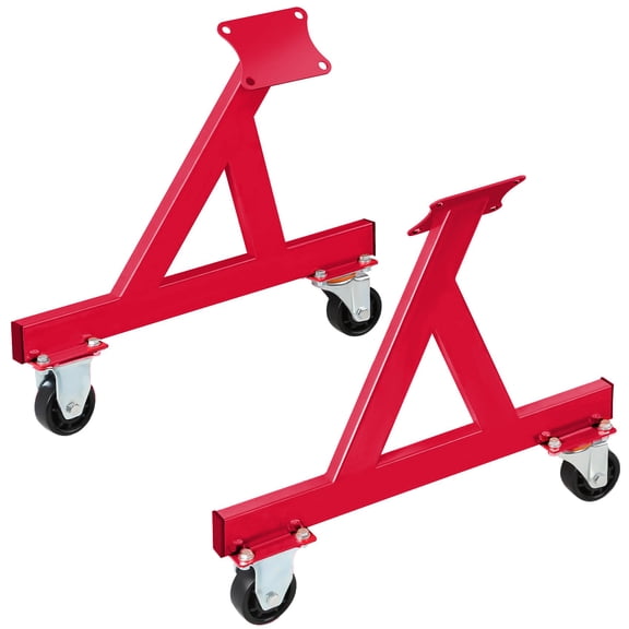 LS Engine Stand Cradle, Rolling Storage Stand for GM Chevy V8 LSx Engines