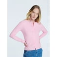 thumbnail image 1 of Free Assembly Women's Fitted Cardigan Sweater with Long Sleeves, Lightweight, Sizes XS-XXL, 1 of 5