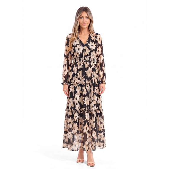 LS FLORAL DRESS
