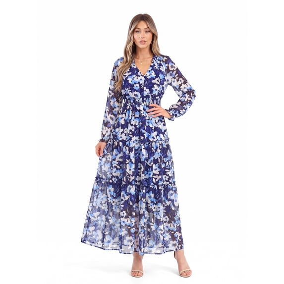 LS FLORAL DRESS