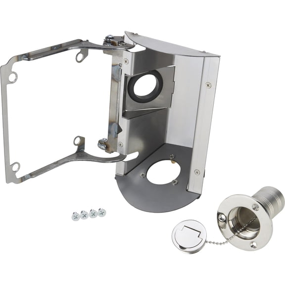 LS Fabrication 7387TLFF-DS Hidden Tail Light Fuel Filler Kit