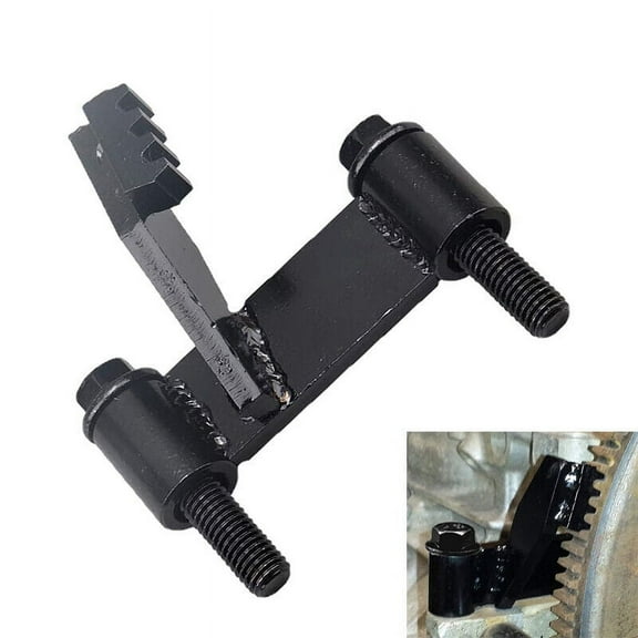 LS Flywheel Locking Tool Steel Oxide Flexplate Black