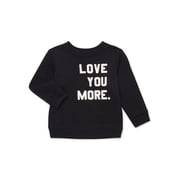 Garanimals Baby Boys Printed Fleece Sweatshirt, Sizes 6-24 Months