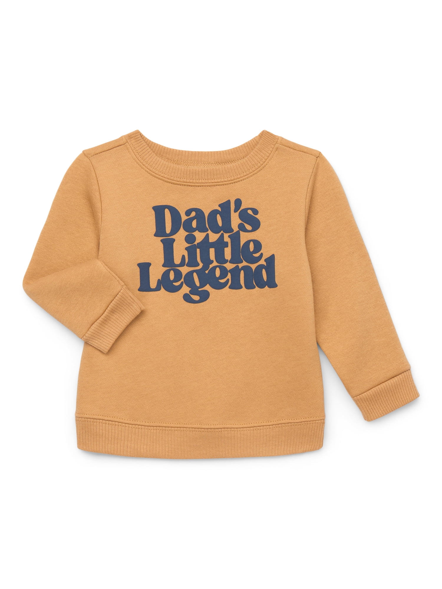 Garanimals Baby Boys Printed Fleece Sweatshirt, Sizes 6-24 Months