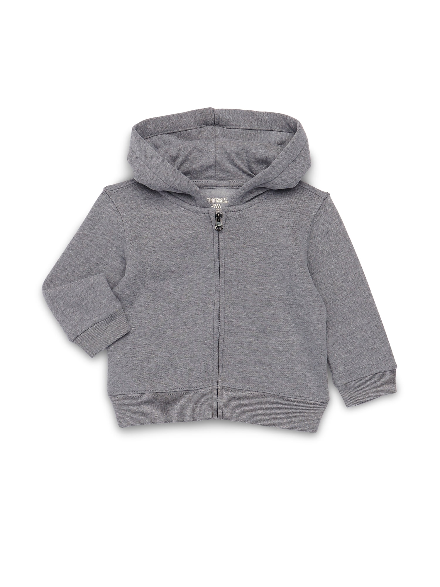 Garanimals Baby Boy Butter Fleece Zip Up Hoodie, Sizes 0M-24M