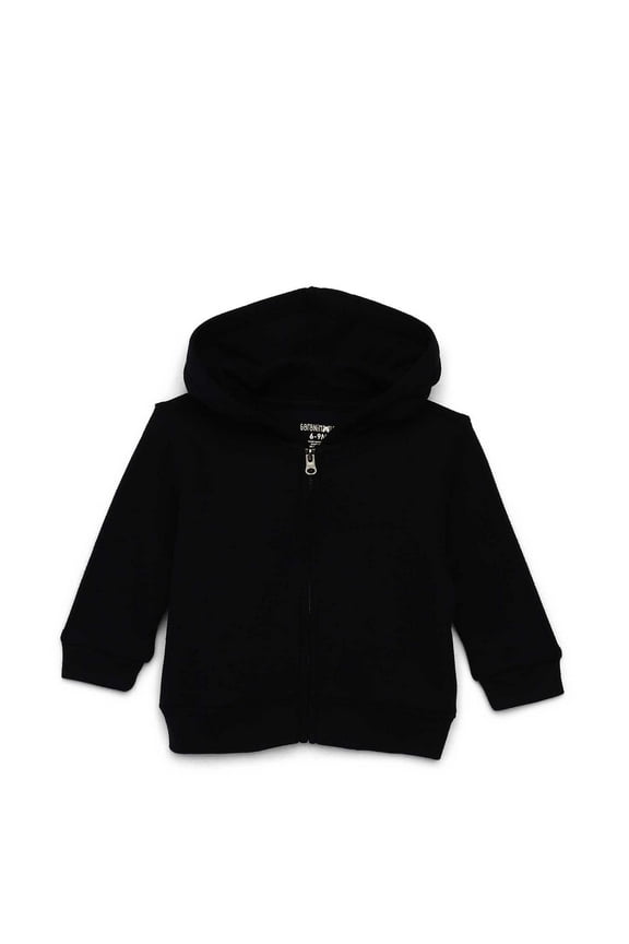 Baby Boy Butter Fleece Zip Up Hoodie, Sizes 0M-24M