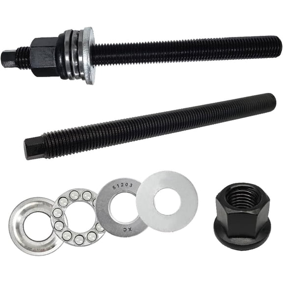 LS Harmonic Balancer Installation Tool, Crank Pulley Install Tool 551141, Compatible with GM 1997-UP V8 LS1 LS2 LS3 LS4 LSX LSA LS6 LQ4 LQ9, with Thrust Bearing