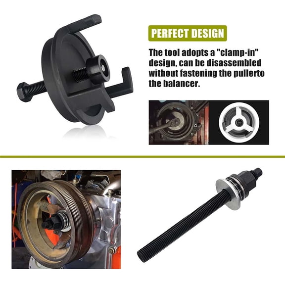 LS Harmonic Balancer Installer Puller Tool w/ Bearing Fits For GM 5.3 5.7 6.0