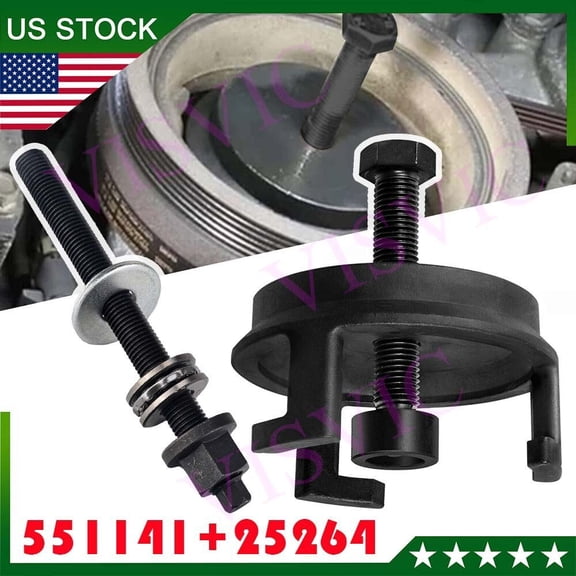 LS Harmonic Balancer Installer Puller Tool w/ Bearing For GM 5.3 5.7 6.0 6.2L