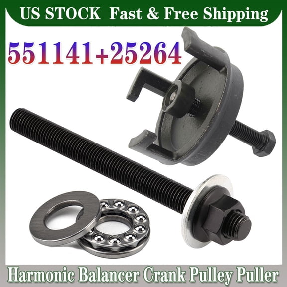 LS Harmonic Balancer Installer Puller Tool w/ Bearing For GM 5.3 5.7 6.0 6.2L