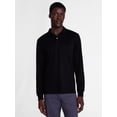 thumbnail image 1 of George Men's Interlock Polo Shirt with Long Sleeves, Sizes S-5XB, 1 of 5