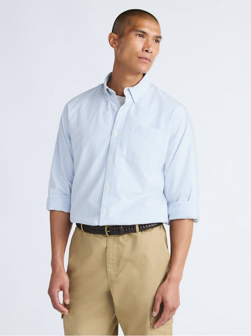 トップス everyone button-down oxford shirt everyone button-down oxford shirt (BEIGE STRIPE) | everyone
