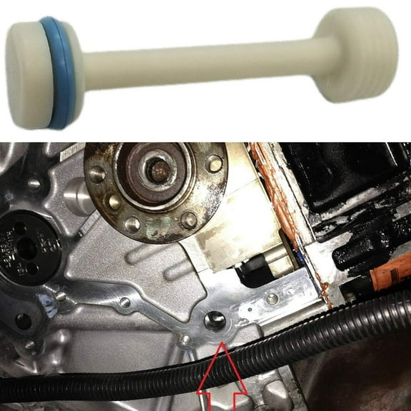 LS Oil Galley Diverter Restrictor Barbell Engine Block Plug Compatible For ALL Chevrolet GM LS Series Engines 1997-2014 LS1, LS2, LS3, LS6, LS7, LS9, GM 4.8L 5.3L 6.0L 6.2L SX LM7 LR4 LQ4 LQ9