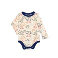 thumbnail image 1 of Garanimals Baby Boy Print Thermal Bodysuit with Long Sleeves, Sizes 0M-24M, 1 of 4