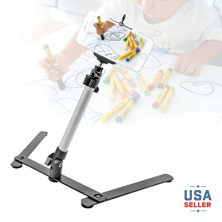 LS Photography 17-Inch Table Top Tripod Mount Stand with Phone Holder for Android and iPhone, WMT2058