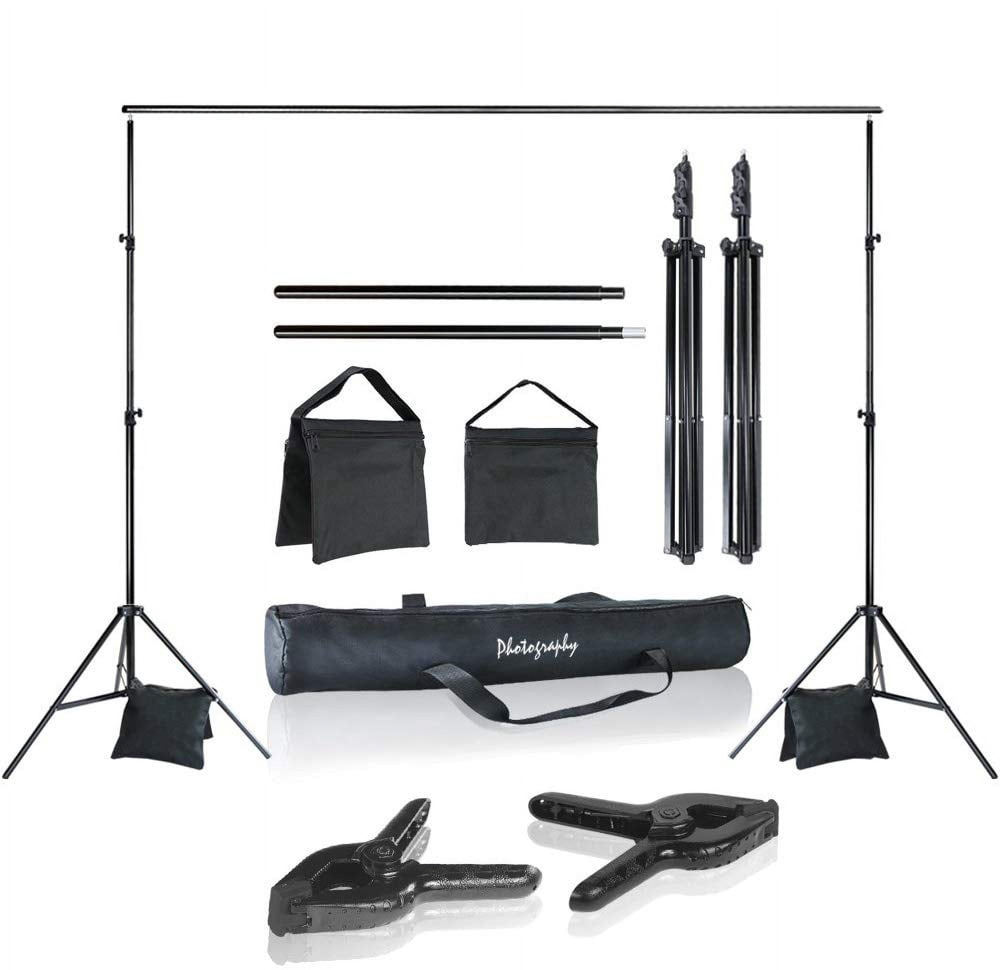LS Photography Photo Video Studio 10 ft. Width Adjustable Background ...