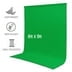 LS Photography Photography Photo Video Polyester Green Screen Background 6 ft x 9 ft Non Glossy, WMT1318