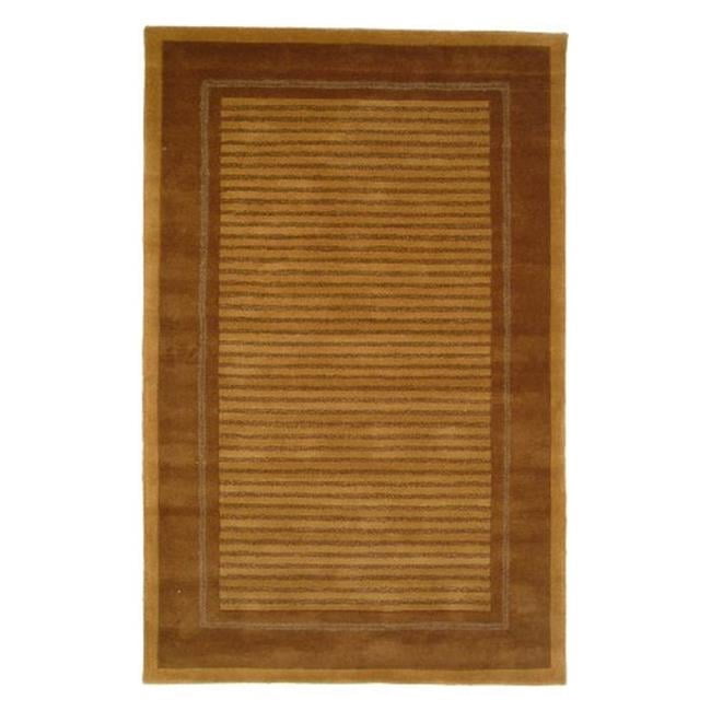 Kavera R LS-RJ1 5 x 8 ft. Kavera 100 Percent Long Fiber Wool Hand Made Rug ...