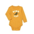 thumbnail image 1 of Garanimals Baby Boy Slub Graphic Bodysuit with Long Sleeves, Sizes 0M-24M, 1 of 4