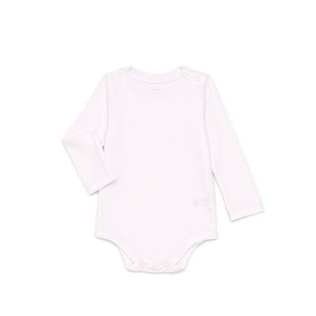 Garanimals Baby Boy Thermal Bodysuit with Long Sleeves, Sizes 0M-24M
