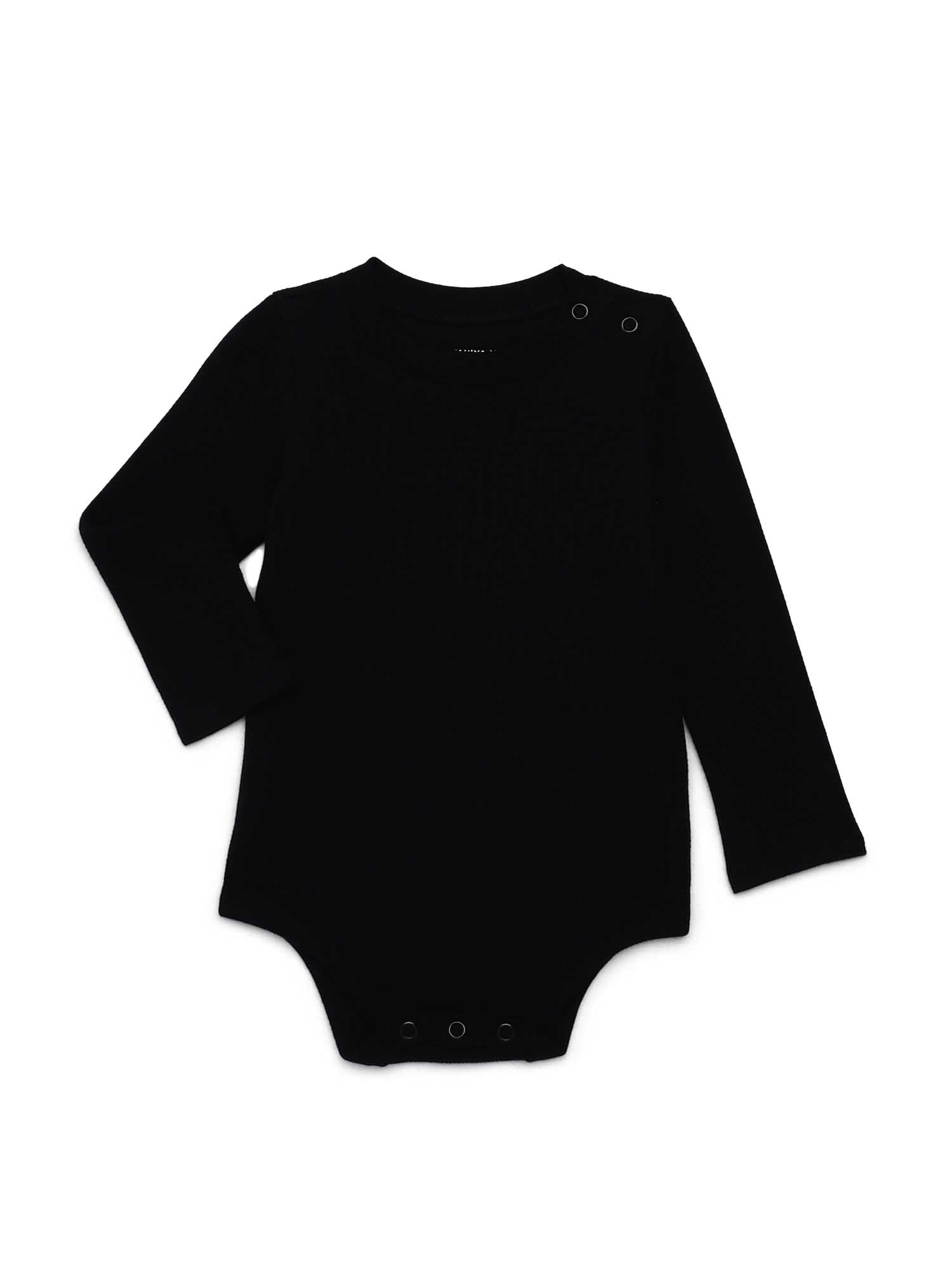 Garanimals Baby Boy Thermal Bodysuit with Long Sleeves, Sizes 0M-24M