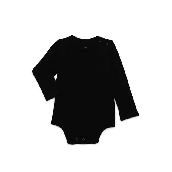 Garanimals Baby Boy Thermal Bodysuit with Long Sleeves, Sizes 0M-24M
