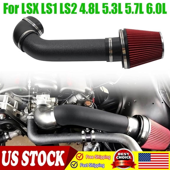 LS Swap Cold Air Intake For Camaro Chevelle GTO Monte Carlo Caprice LS1 LS2 LSX