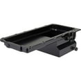 thumbnail image 1 of LS Swap Conversion Low Profile Oil Pan, Black, 90 Degree 10 AN, 1 of 16