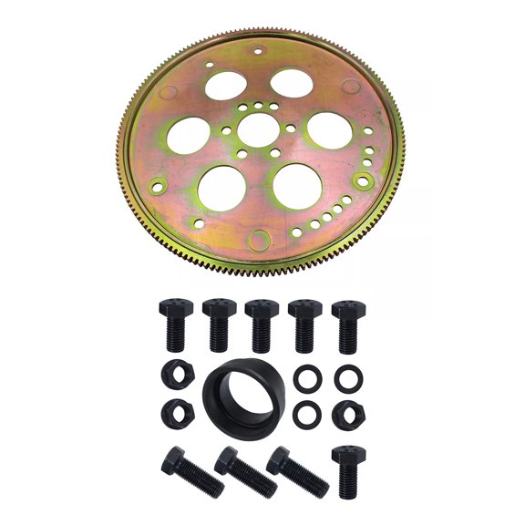LS Swap Flexplate Adapter for GM Transmissions Cold-Rolled Steel, Precision Welded for Extreme Duty