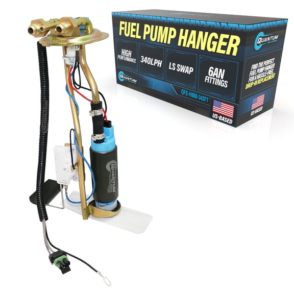 LS Swap Fuel Pump Hanger w/ 340LPH Quantum Pump & 6AN Fittings for 1973-1991 Square Body Pickup, C10 / C20 / C30, K10 / K20 / K30, R10 / R20 / R30, V10 / V20 / V30